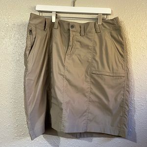 Khaki skort size 16